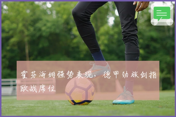 霍芬海姆强势表现，德甲劲旅剑指欧战席位